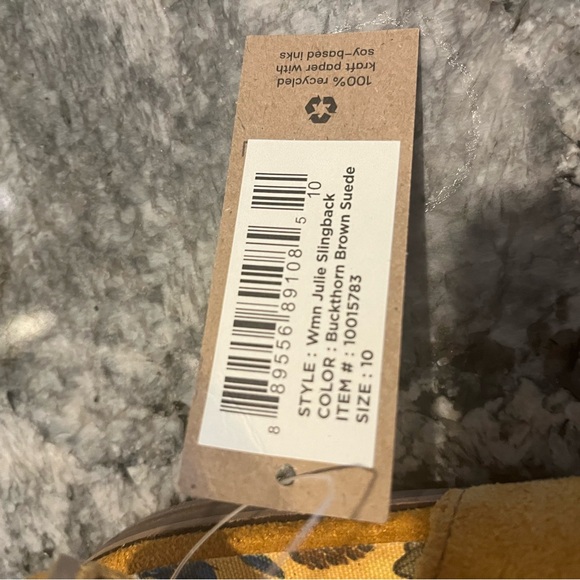 Tom’s suede sling back flats size 10 women’s - Picture 4 of 5